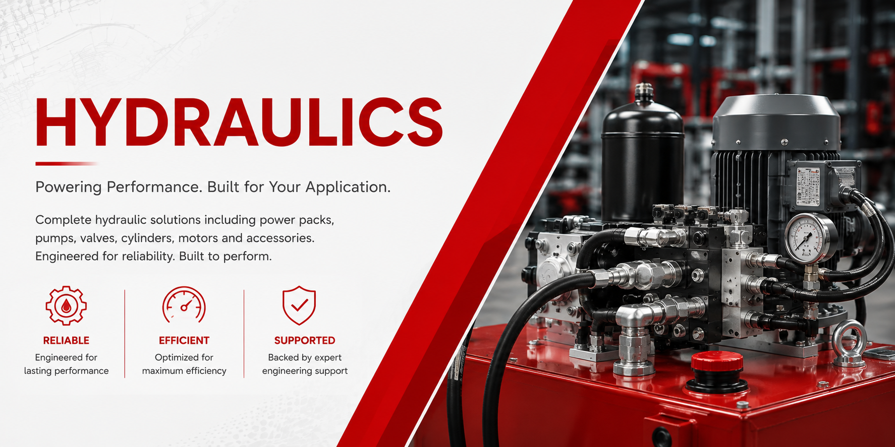 Hydraulic power pack and hydraulic systems by Denker Solutions